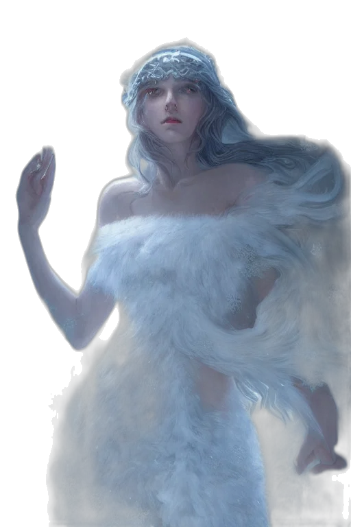 dress, creature, fantasy art, concept art transparent PNG cut-out