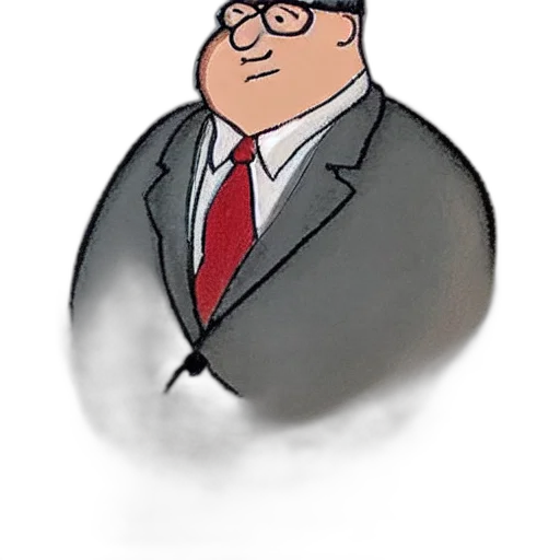 staff, jacket, face, cartoon transparent PNG cut-out