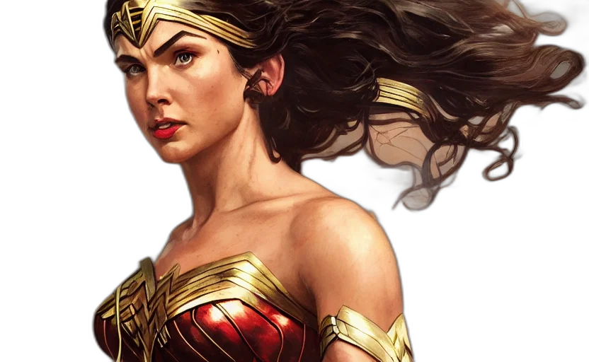 comic book art, concept art, photorealistic, fantasy art transparent PNG cut-out