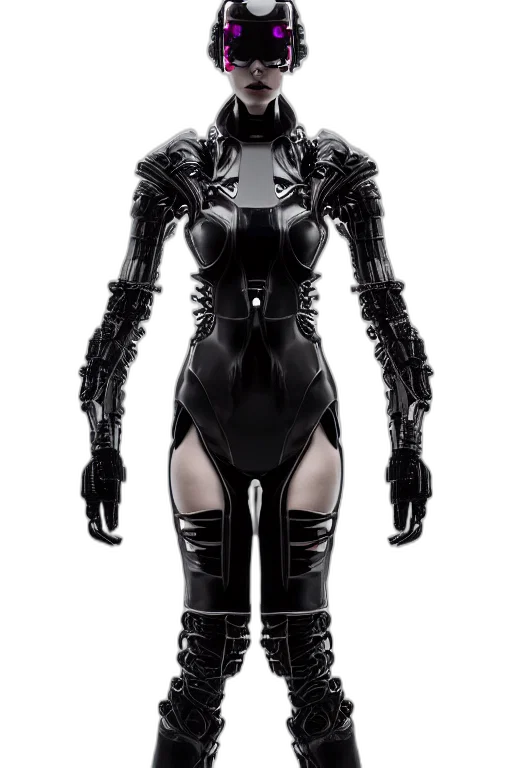 robot, dress, mask, creature transparent PNG cut-out