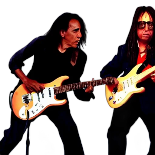 barack, obama, yngwie, guitar transparent PNG cut-out