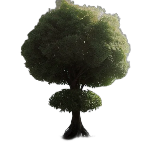 tree, crown, creature, hair transparent PNG cut-out