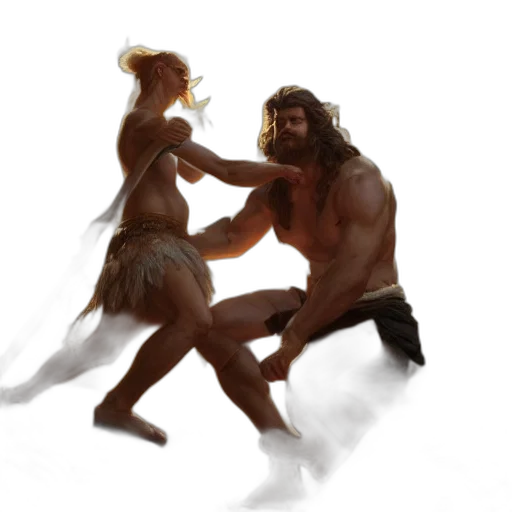 concept art, fantasy art, comic book art, pixel art transparent PNG cut-out