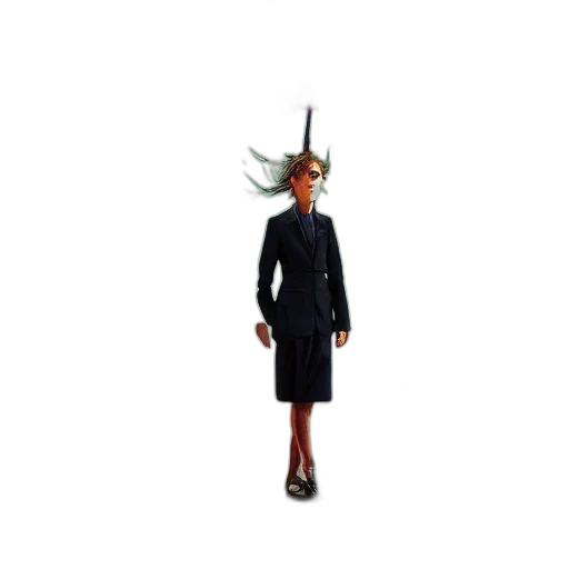 hat, staff, dress, creature transparent PNG cut-out