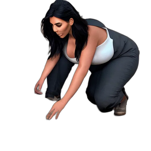 dress, creature, shoes, concept art transparent PNG cut-out