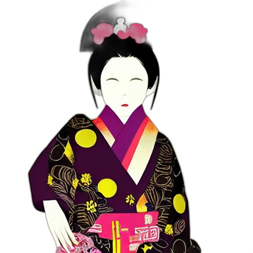 dress, staff, anime, photorealistic transparent PNG cut-out