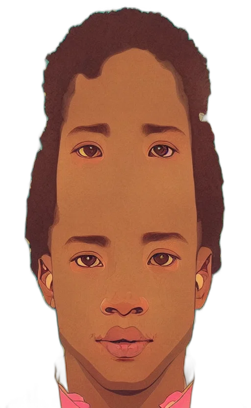 face, hair, mask, crown transparent PNG cut-out