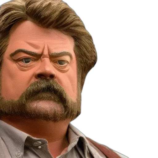 face, hair, 3d render, photorealistic transparent PNG cut-out