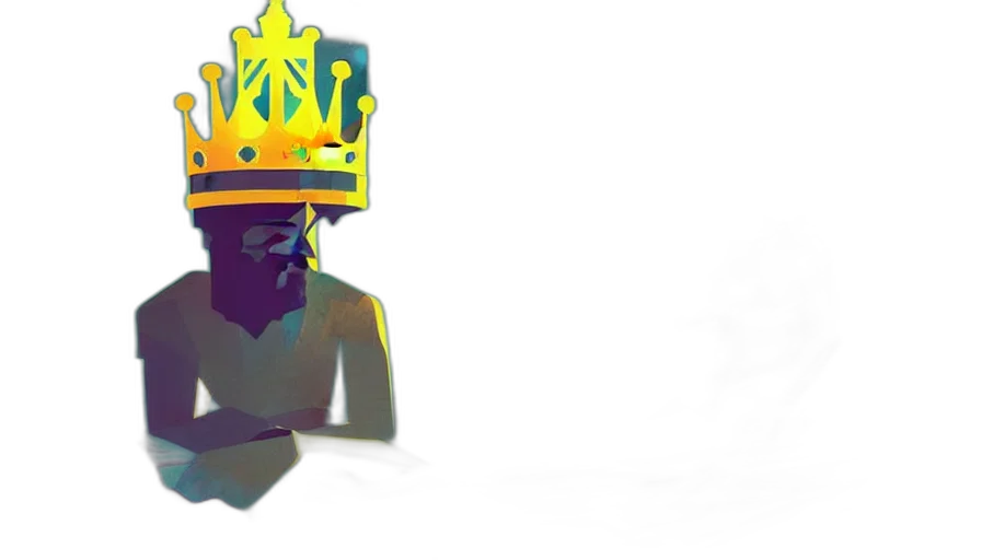 crown, hat, concept art, 3d render transparent PNG cut-out
