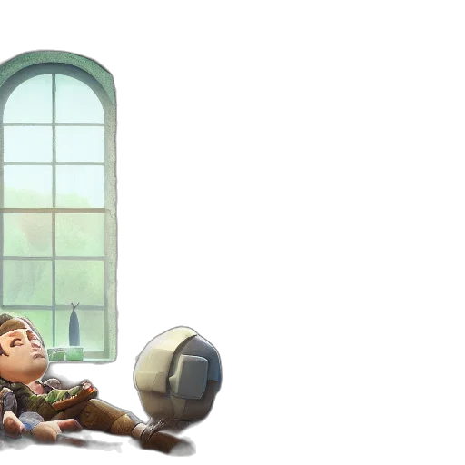 bottle, furniture, robot, concept art transparent PNG cut-out
