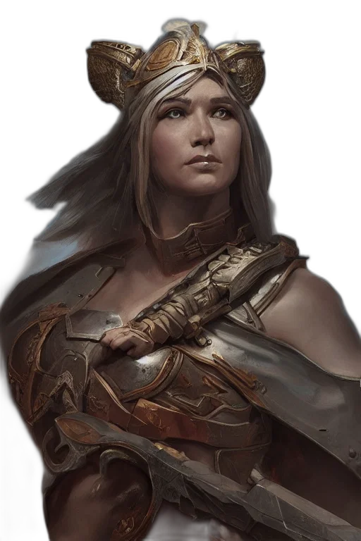 crown, face, sword, staff transparent PNG cut-out