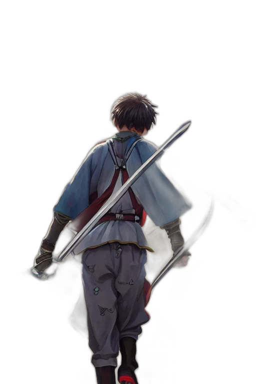 sword, staff, weapon, jacket transparent PNG cut-out