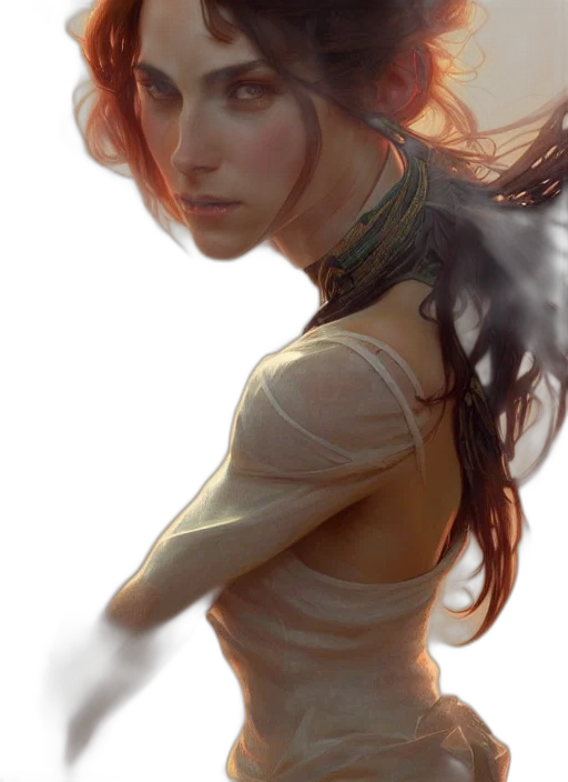 face, jewelry, dress, mask transparent PNG cut-out
