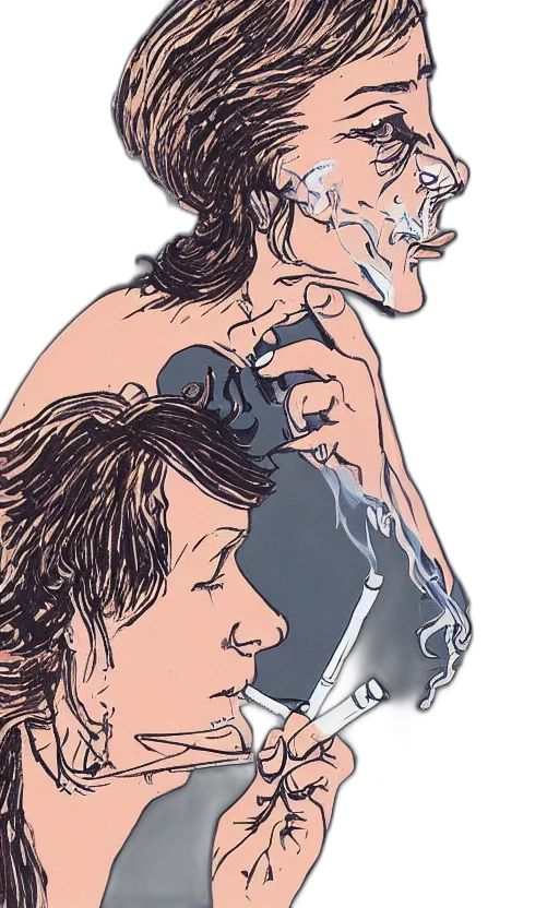 mask, face, comic book art, concept art transparent PNG cut-out