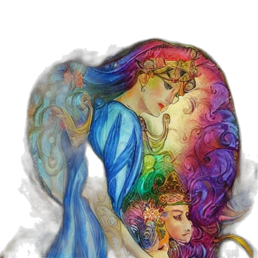 crown, mask, jewelry, fantasy art transparent PNG cut-out