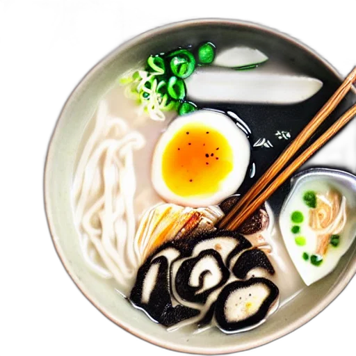 food, photorealistic, 3d render, top transparent PNG cut-out