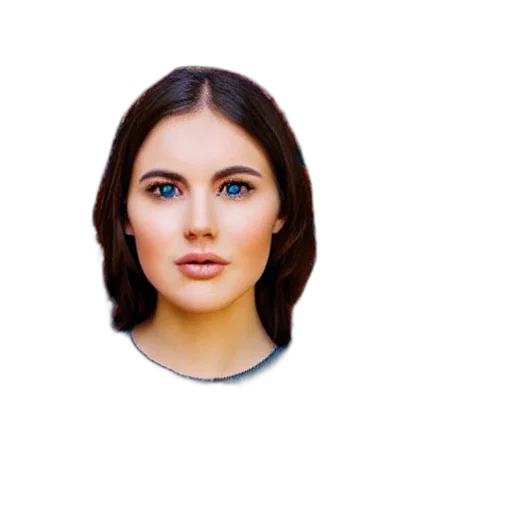 face, hair, jewelry, crown transparent PNG cut-out