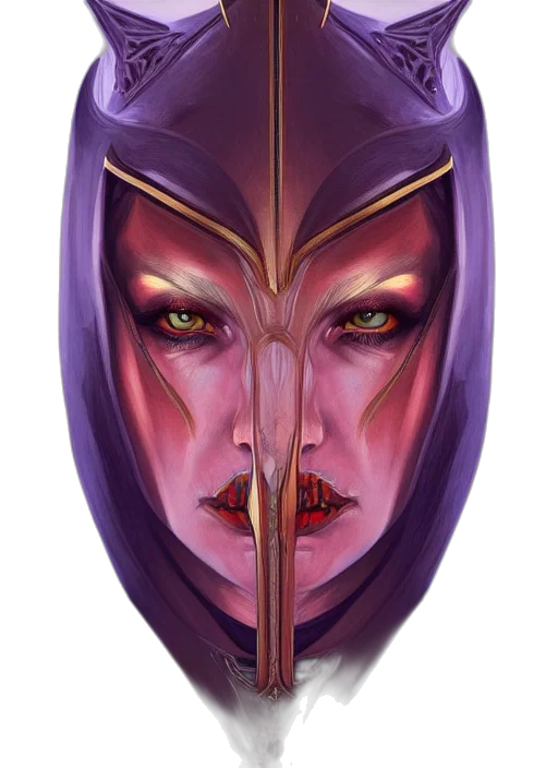 mask, face, crown, sword transparent PNG cut-out