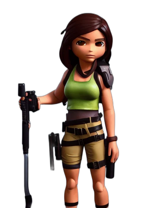weapon, staff, 3d render, concept art transparent PNG cut-out
