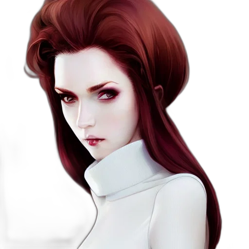 face, robot, fantasy art, photorealistic transparent PNG cut-out