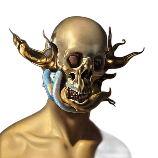 mask, face, jewelry, creature transparent PNG cut-out