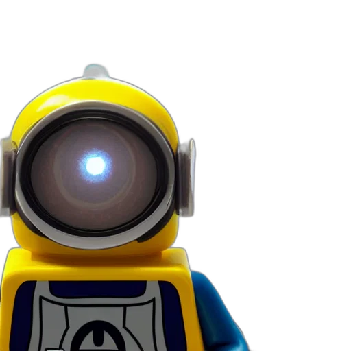robot, staff, mask, 3d render transparent PNG cut-out