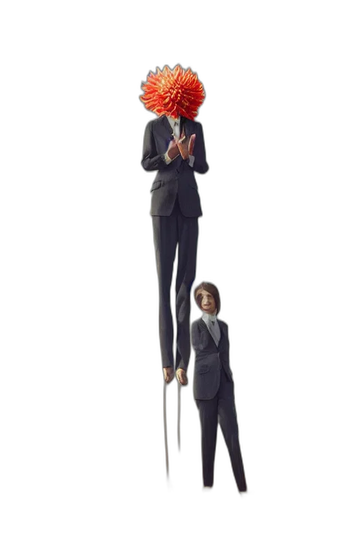 staff, umbrella, concept art, 3d render transparent PNG cut-out