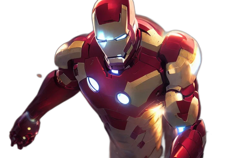 3d render, concept art, comic book art, super transparent PNG cut-out