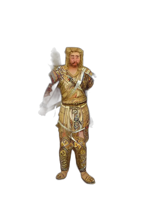 staff, sword, weapon, 3d render transparent PNG cut-out