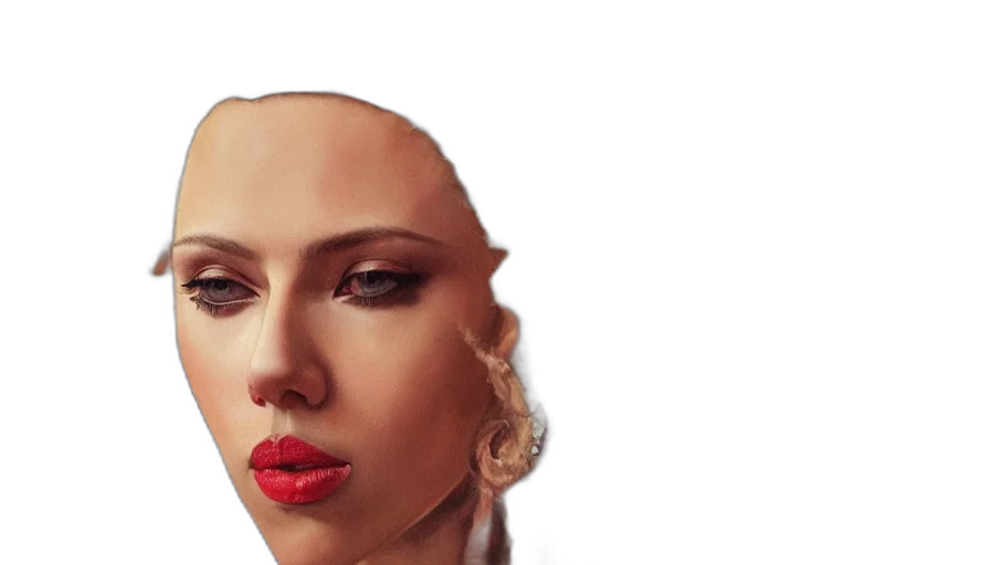face, crown, hair, hat transparent PNG cut-out