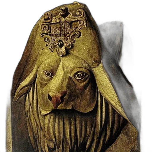 mask, face, crown, staff transparent PNG cut-out