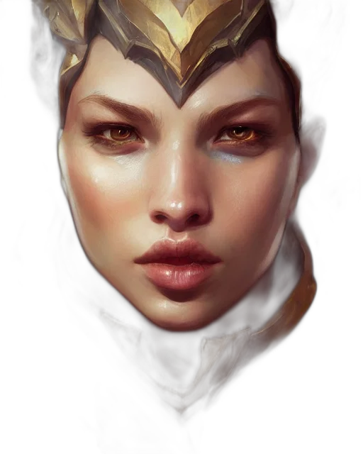 face, mask, crown, jewelry transparent PNG cut-out