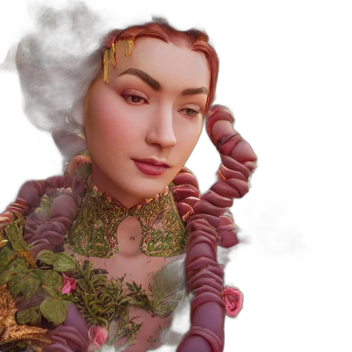 jewelry, crown, face, robot transparent PNG cut-out