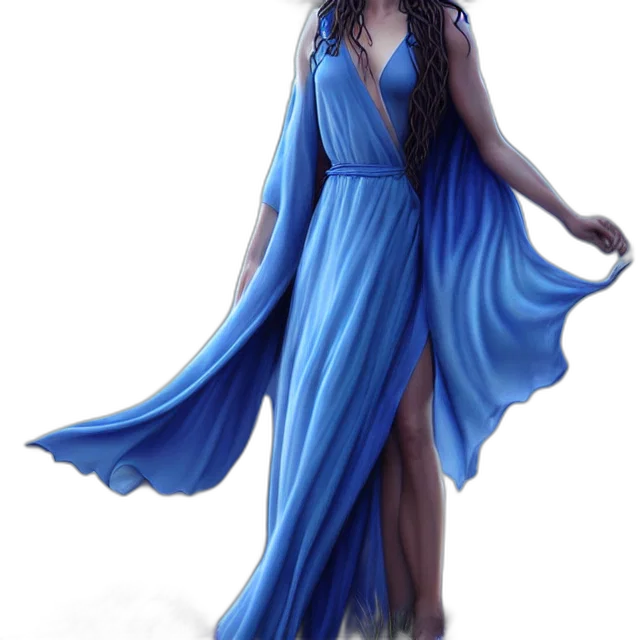 dress, dragon, fantasy art, concept art transparent PNG cut-out