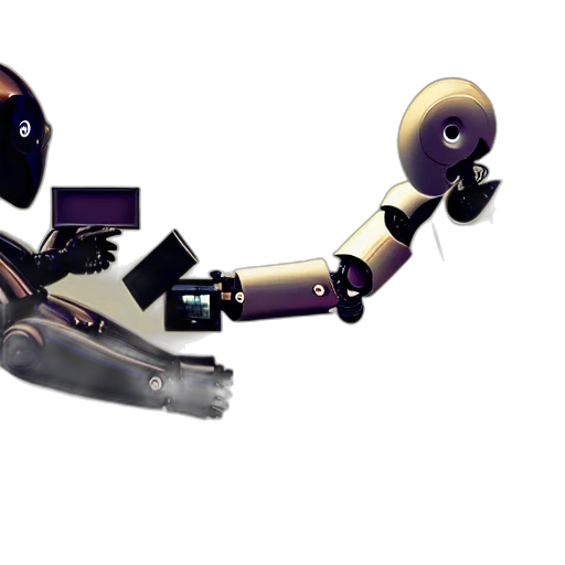 robot, weapon, staff, car transparent PNG cut-out
