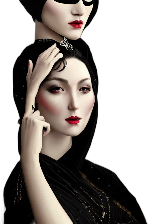 jewelry, mask, face, crown transparent PNG cut-out