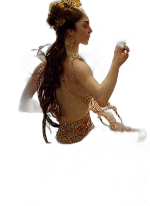 jewelry, staff, dress, mask transparent PNG cut-out