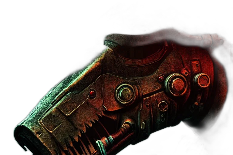 mask, weapon, robot, shoes transparent PNG cut-out