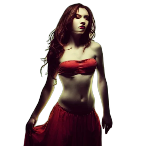 dress, jewelry, photorealistic, concept art transparent PNG cut-out