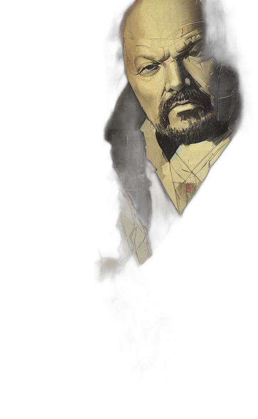 face, mask, jacket, photorealistic transparent PNG cut-out