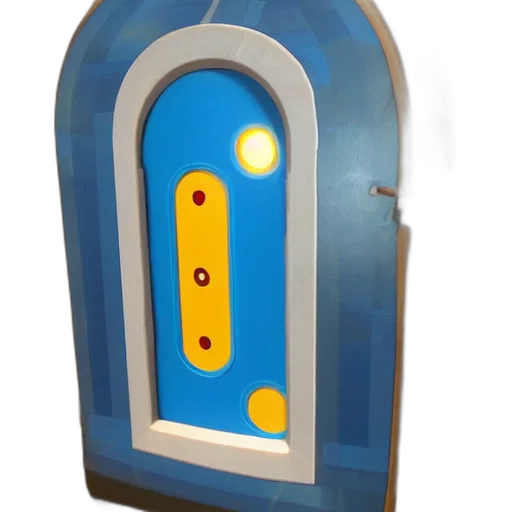 furniture, robot, 3d render, concept art transparent PNG cut-out