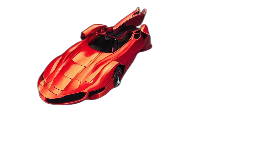 car, weapon, 3d render, concept art transparent PNG cut-out