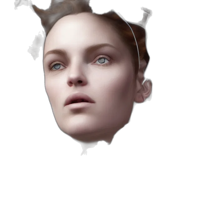 face, crown, mask, dragon transparent PNG cut-out