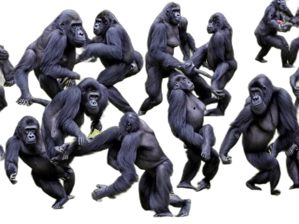 animal, staff, concept art, 3d render transparent PNG cut-out