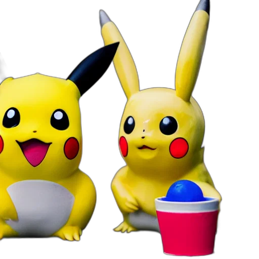 3d render, concept art, pixel art, photo transparent PNG cut-out