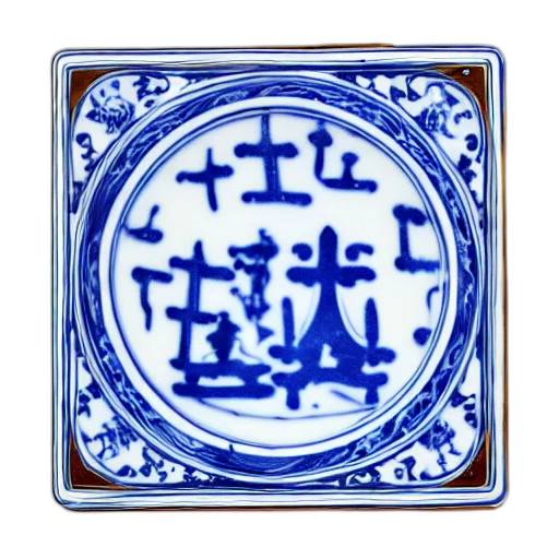 jewelry, blue, white, porcelain transparent PNG cut-out