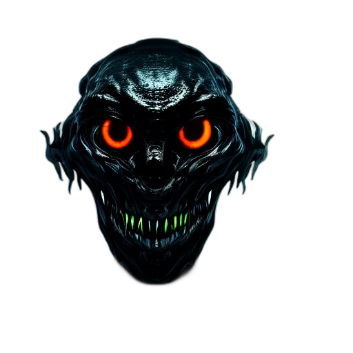 mask, creature, face, dragon transparent PNG cut-out