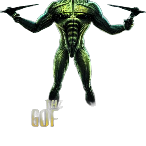 creature, robot, animal, weapon transparent PNG cut-out