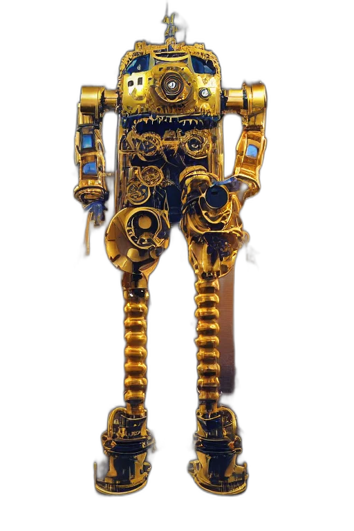 robot, staff, weapon, jewelry transparent PNG cut-out