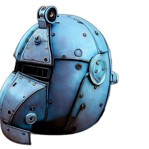 robot, mask, weapon, concept art transparent PNG cut-out